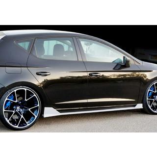 Bas de Caisse DPT V-3 (2017-2020, Noir Brillant) Seat Leon 2013-2020 photo 1