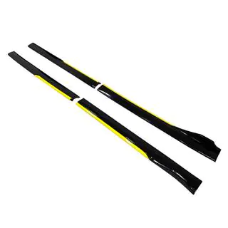 Extensions universelles de bas de caisse Niken Yellow (ABS) (4pcs)