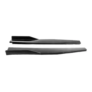 Extensions universelles de bas de caisse DPT Aero Black (Noir Brillant) photo 4