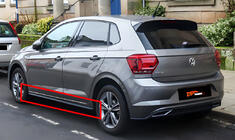 Volkswagen Polo 2017- Bas de Caisse DPT V-2 (Noir Brillant) photo 1