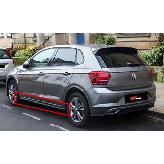 Bas de Caisse DPT V-2 (Noir Brillant) Volkswagen Polo 2017-