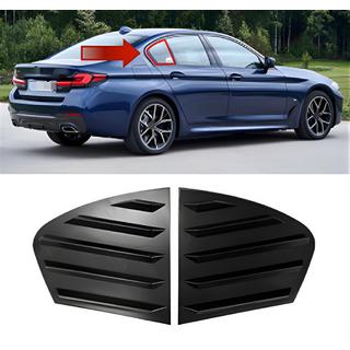 Couvre-vitres arrières DPT (Noir Brillant, 2pcs) BMW Série 5 G30/G31 2017–2023