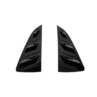Couvre-vitres arrières DPT (Noir Brillant, 2pcs) Volkswagen Polo 2010-2017 photo 2