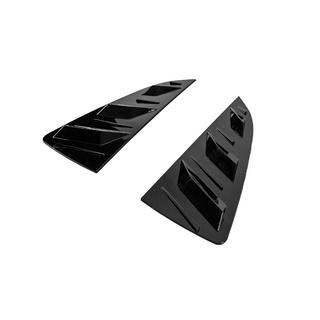 Couvre-vitres arrières DPT (Noir Brillant, 2pcs) Volkswagen Polo 2010-2017 photo 3