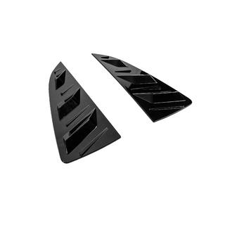 Couvre-vitres arrières DPT (Noir Brillant, 2pcs) Volkswagen Polo 2010-2017 photo 4