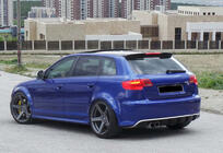 Audi A3 2003-2012 Aileron DPT V-2 (2003-2008, Noir Brillant) photo 2