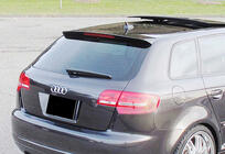 Audi A3 2003-2012 Aileron DPT V-4 (Noir Brillant) photo 2