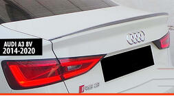 Audi A3 2012-2020 Aileron Arrière DPT V-6 (2014-2020, Noir Brillant) photo 1