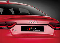 Audi A5 2007-2015 Aileron DPT V-2 (pour Coupe, Noir Brillant) photo 1