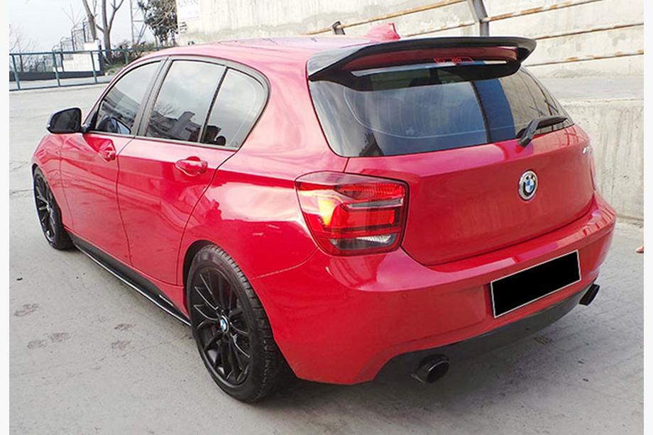 BMW 1 Series F20/F21 2011-2019 Aileron DPT V1 (pour F20/F21, Noir Brillant) Photo 2