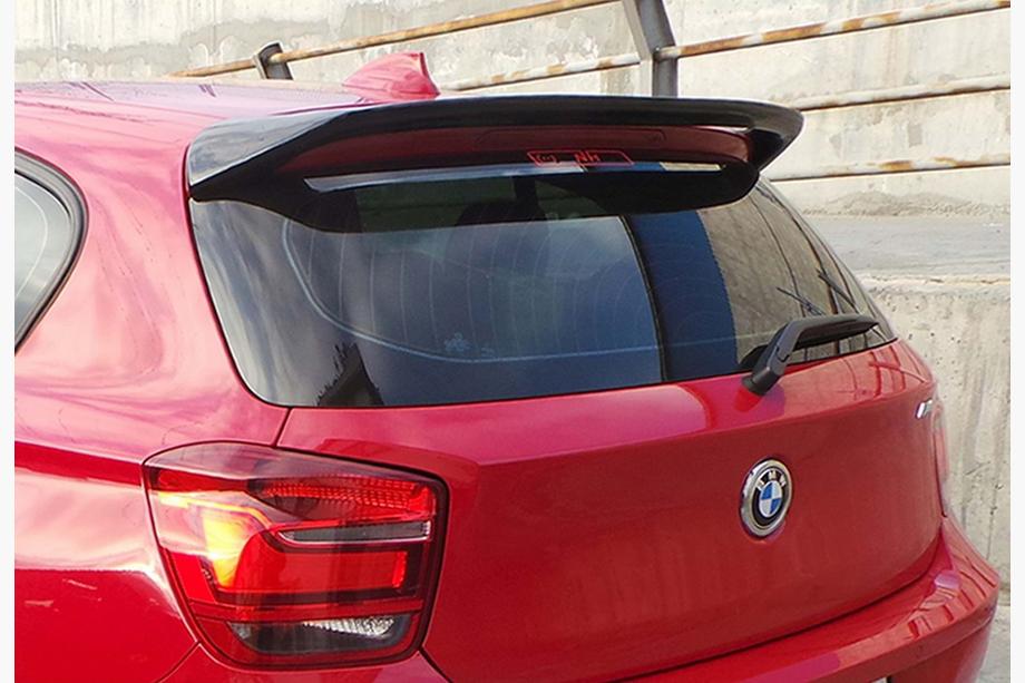 BMW 1 Series F20/F21 2011-2019 Aileron DPT V1 (pour F20/F21, Noir Brillant) Photo 3