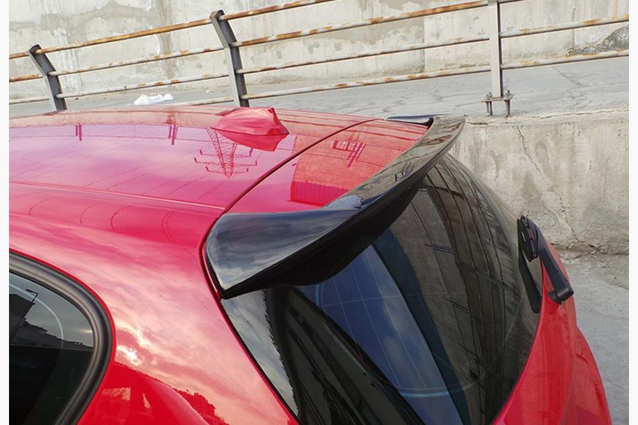 BMW 1 Series F20/F21 2011-2019 Aileron DPT V1 (pour F20/F21, Noir Brillant) Photo 4