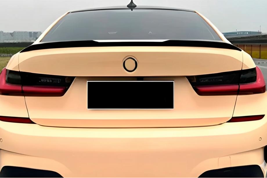 BMW 3 Series G20/G21 2018- Aileron style M3 (pour G20/G80, noir brillant) Image