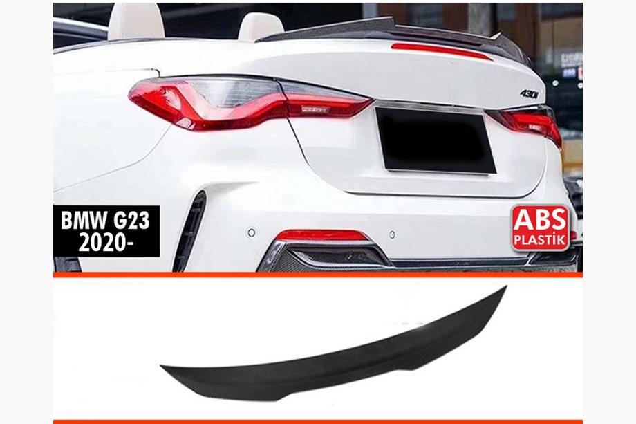 BMW 4 Series G22/23/26 2020- Aileron PSM-Style (pour G23, Noir Brillant) Image