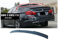 BMW 5 Series F10/F11 2010–2016 Aileron Arrière M4-Style V1 (pour F10, Noir Brillant) photo 1