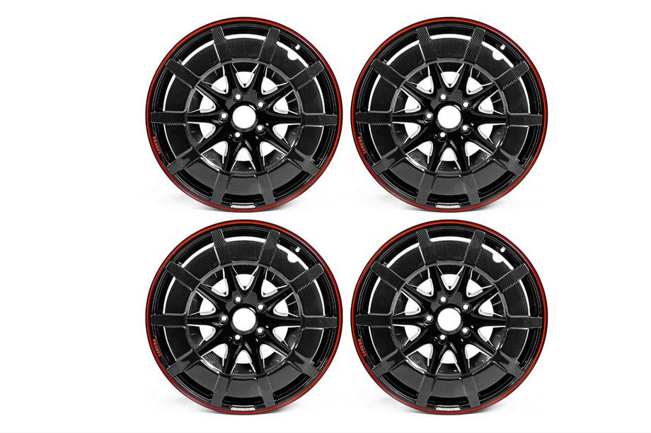 Mercedes G class W463 1990-2018 Jantes forgées en aluminium et carbone G900 (R24, lot de 4) Photo 22