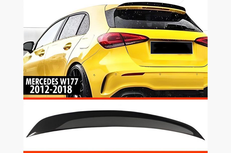 Mercedes A-class W176 2012-2018 Aileron DPT V-4 (Noir Brillant) Image