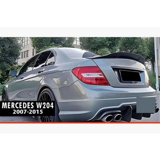 Aileron DPT V-2 (Noir Brillant) Mercedes C-class W204 2007-2015 photo 1