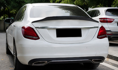 Mercedes C-class W205 2014-2021 Aileron DPT V-2 (Noir Brillant) photo 1