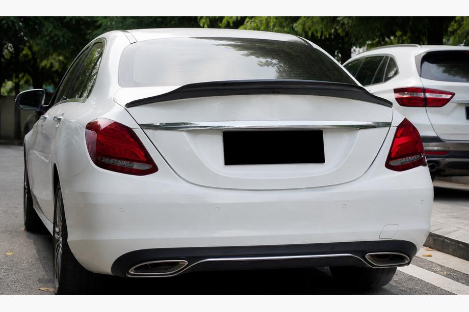 Mercedes C-class W205 2014-2021 Aileron DPT V-2 (Noir Brillant) Image