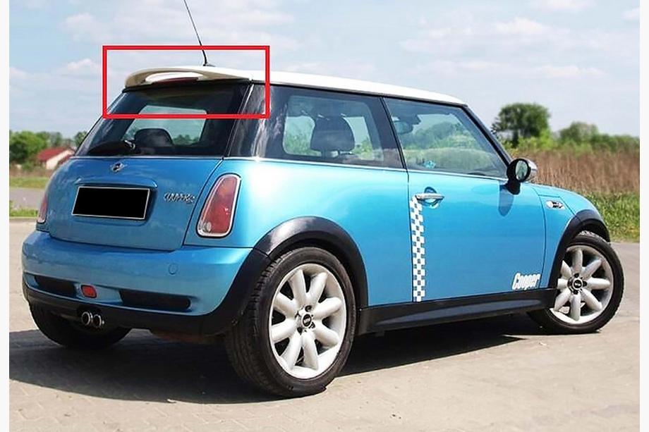 Mini Cooper R50/52/53 2000-2006 Aileron DPT (Noir Brillant) Image