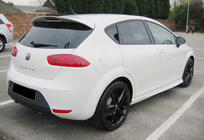 Seat Leon 2005-2012 Aileron DPT V-4 (2009-2012, Noir Brillant) photo 4