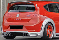 Seat Leon 2005-2012 Becquet arrière DPT V-5 (2005-2009, apprêté) photo 4
