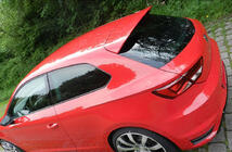 Seat Leon 2013-2020 Aileron DPT V-1 (2 portes, Noir Brillant) photo 3