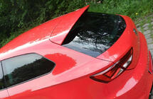 Seat Leon 2013-2020 Aileron DPT V-1 (2 portes, Noir Brillant) photo 1
