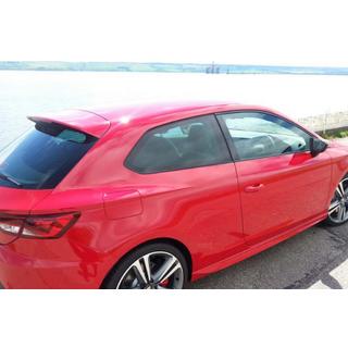 Aileron DPT V-1 (2 portes, Noir Brillant) Seat Leon 2013-2020 photo 2