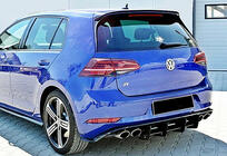 Volkswagen Golf 7/E-Golf 2012-2020 Becquet arrière DPT V-9 (pour GTI / R HB, noir brillant) photo 3