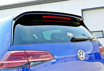 Volkswagen Golf 7/E-Golf 2012-2020 Becquet arrière DPT V-9 (pour GTI / R HB, noir brillant) photo 1