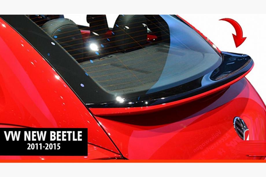 Volkswagen Beetle 2011-2015 Aileron DPT (Noir Brillant) Image