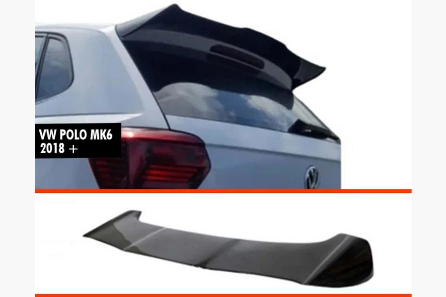 Volkswagen Polo 2017- Aileron DPT V-2 (2017-2021, HB, Noir Brillant) Image