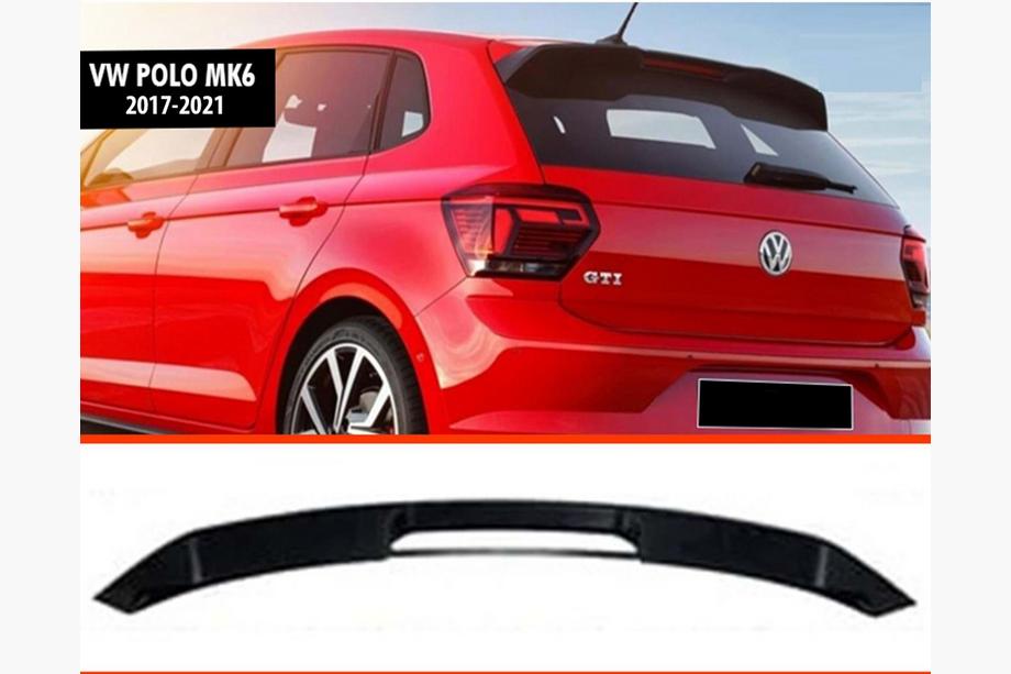 Volkswagen Polo 2017- Aileron DPT V-3 (2017-2021, HB, Noir Brillant) Image