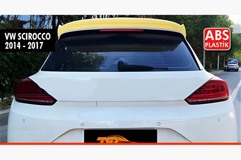 Volkswagen Scirocco 2008-2017 Aileron Arriere DPT V-2 (2014-2017, Noir Brillant) Image