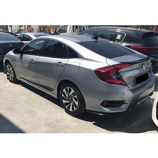 Extensions Arriere Flap DPT (Noir Brillant) Honda Civic Sedan X 2016-2021 photo 2