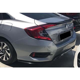 Extensions Arriere Flap DPT (Noir Brillant) Honda Civic Sedan X 2016-2021 photo 1