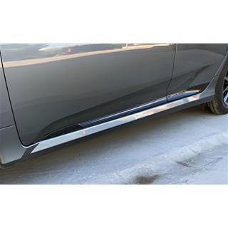 Moulures de Portes DPT (Noir Brillant) Honda Civic Sedan X 2016-2021