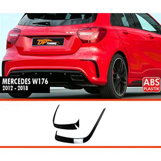 Extensions d'Aileron Arrière DPT (Noir Brillant) Mercedes A-сlass W176 2012-2018