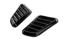 Caches de capot universels DPT (2 pcs, noir brillant) photo 10