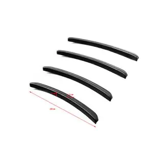 Extensions d'ailes universelles DPT (4 pcs, noires) photo 3