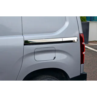 Moulures de porte coulissante en acier inoxydable (2 pcs) Toyota Proace City 2016- photo 2