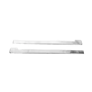 Moulures de porte coulissante en acier inoxydable (2 pcs) Toyota Proace City 2016- photo 3