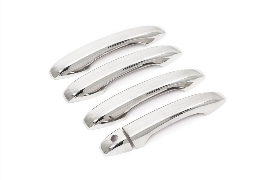 Dacia Duster 2024- Couvre-poignées Omsa Line (4 pcs, Acier Inoxydable) Photo 1