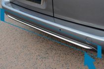 Toyota Proace City 2016- Baguette de pare-chocs arrière Omsa Line photo 4