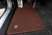 BMW 7 Series G11/G12 2015-2022 Tapis de sol EVA (pour G12, Marron) photo 1