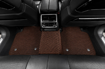 BMW 7 Series G11/G12 2015-2022 Tapis de sol EVA (pour G12, Marron) photo 3