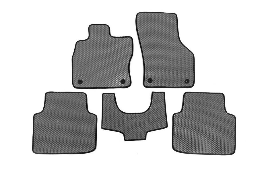 Skoda Superb 2015-2024 Tapis de sol EVA (Sans repose-pied, Gris) Image