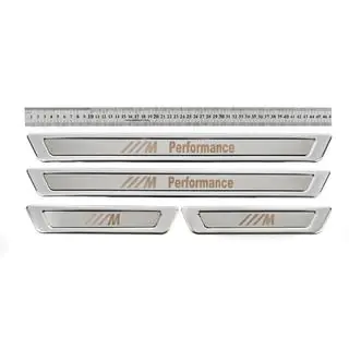 Seuils de porte universels BMW M Performance V-1 (4 pcs, inox) photo 2